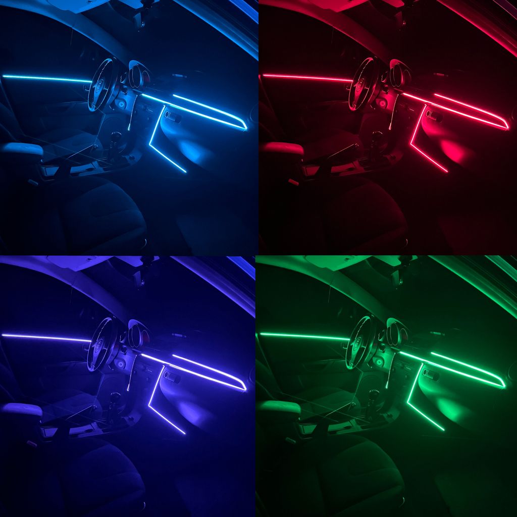 NeonFlow™ توصيل مباشر 12 فولت للسيارات